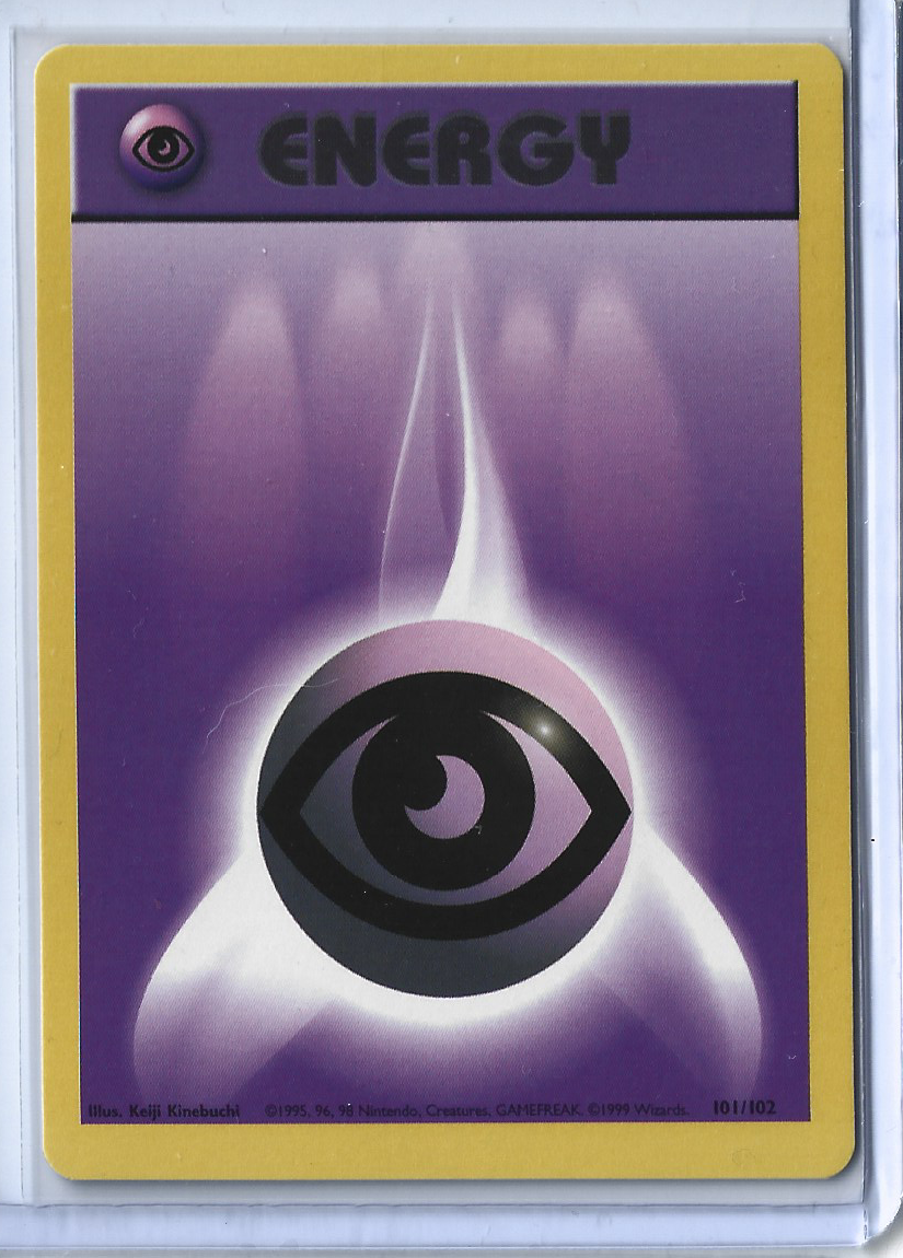 Base Set 101-102 Energy - Psychic Energy
