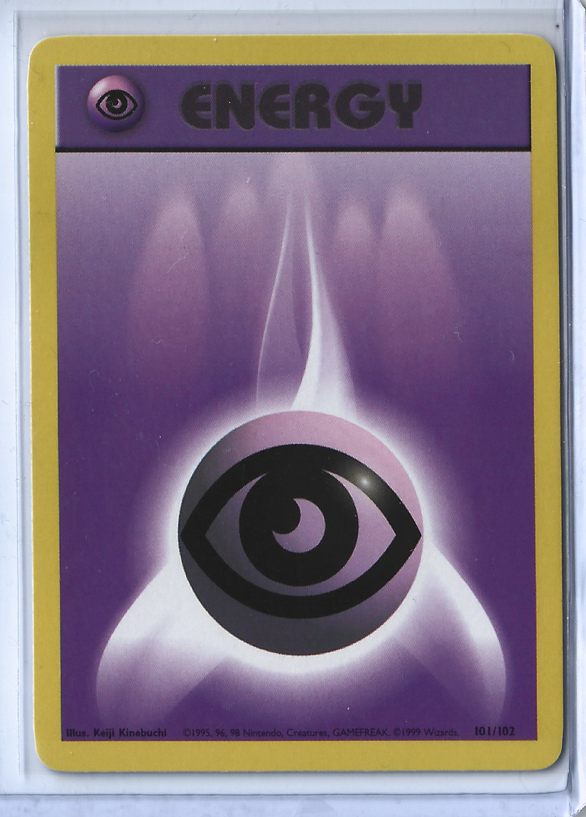 Base Set 101-102 Energy - Psychic Energy
