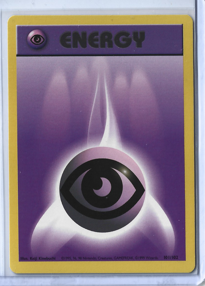 Base Set 101-102 Energy - Psychic Energy