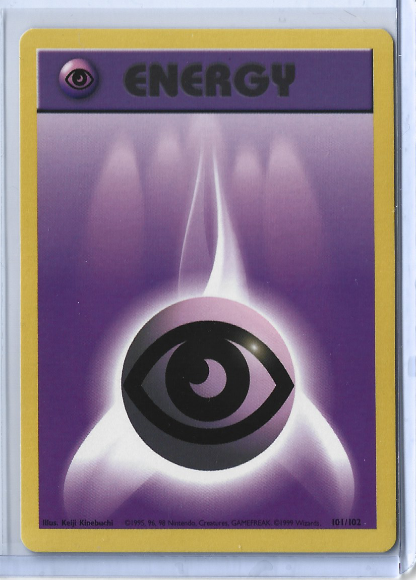 Base Set 101-102 Energy - Psychic Energy