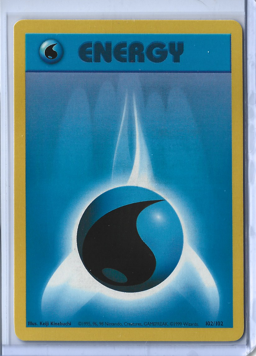 Unlimited Base Set 102-102 Energy - Water