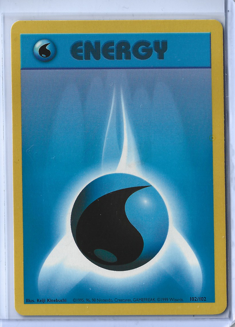 Unlimited Base Set 102-102 Energy - Water