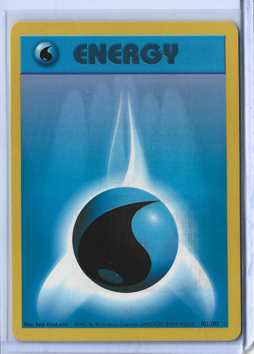 Unlimited Base Set 102-102 Energy - Water