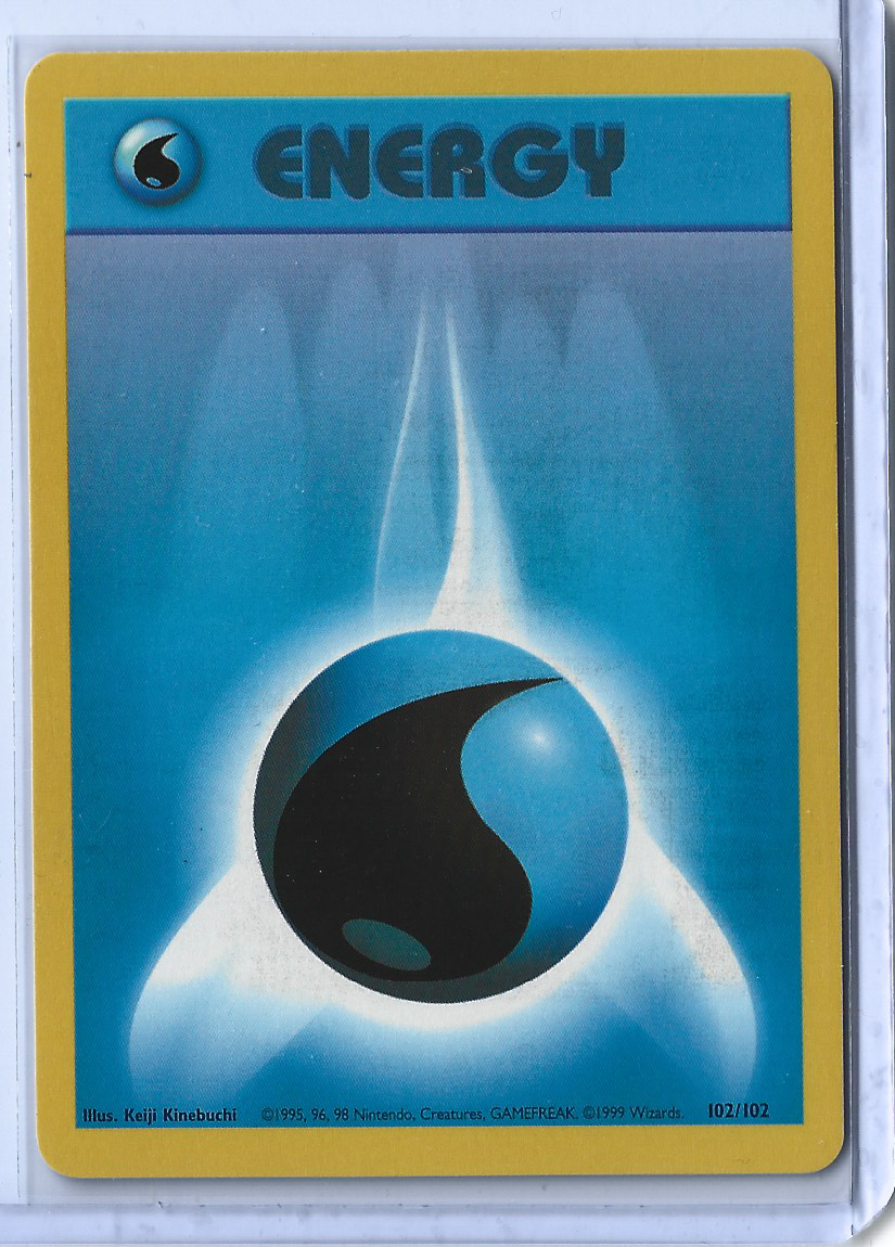 Unlimited Base Set 102-102 Energy - Water