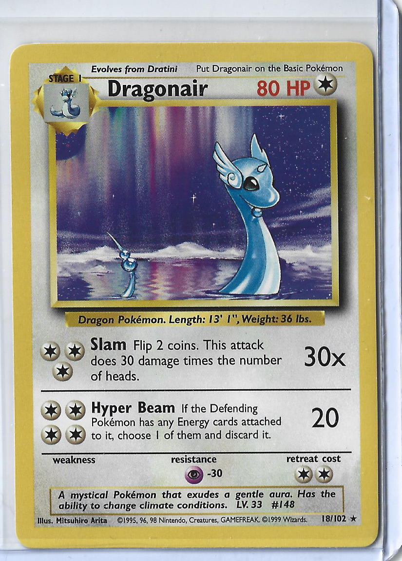 Unlimited Base Set 18-102 Dragonair