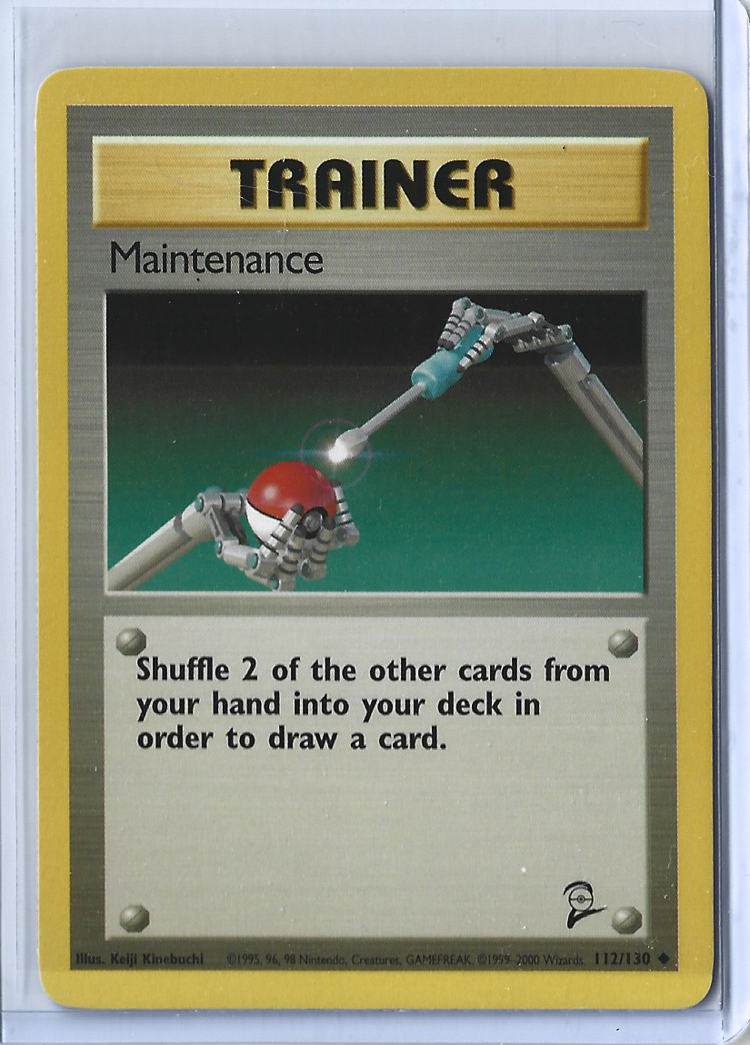 Base Set 2 112 Maintenance