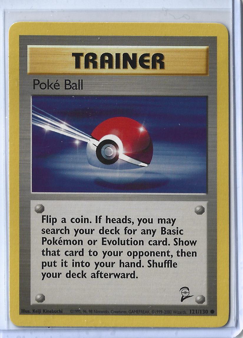 Base Set 2 121-130 Trainer - Poke Ball