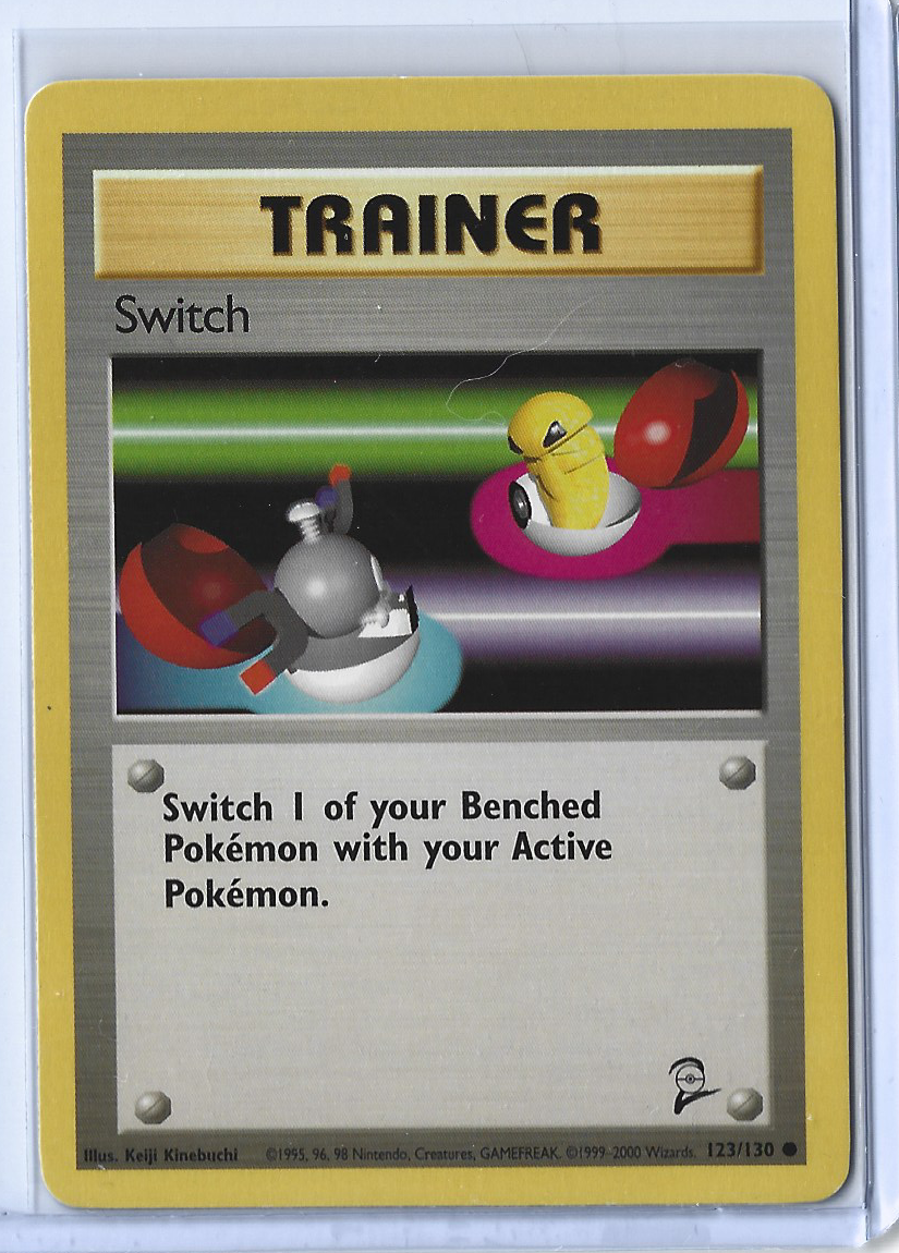 Base Set 2 123-130 Trainer - Switch