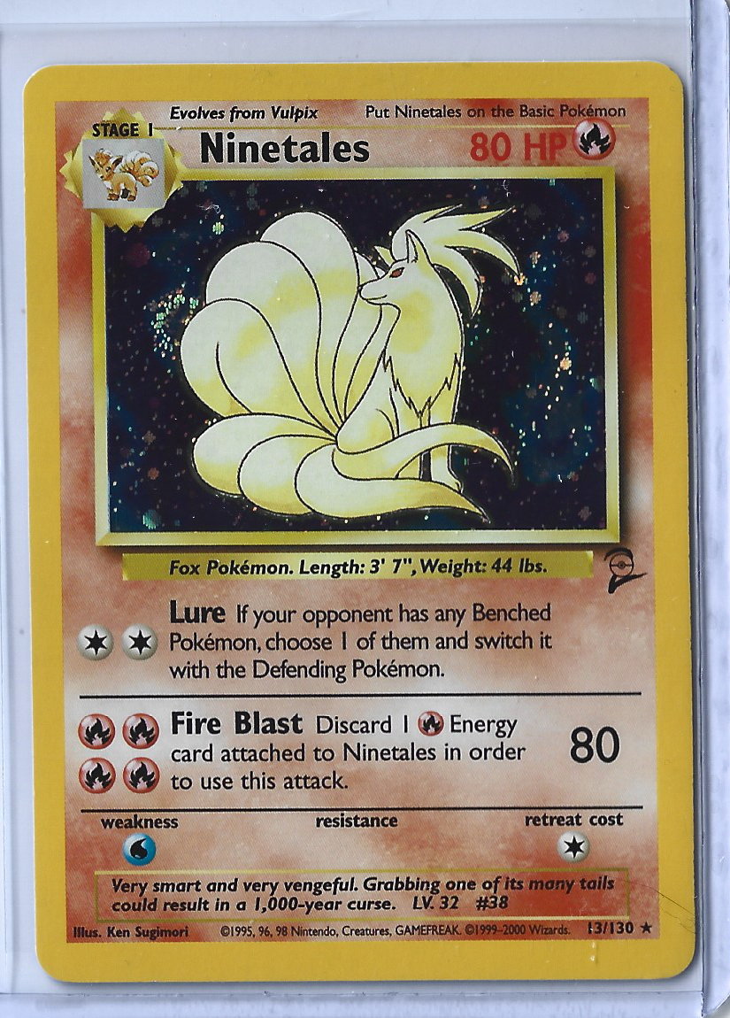 Base Set 2 13-130 Ninetales