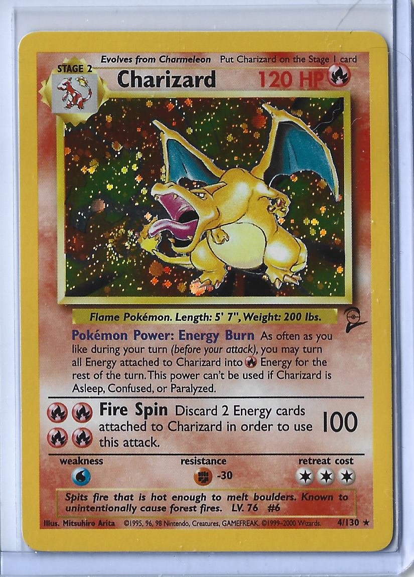 Base Set 2 4-130 Charizard