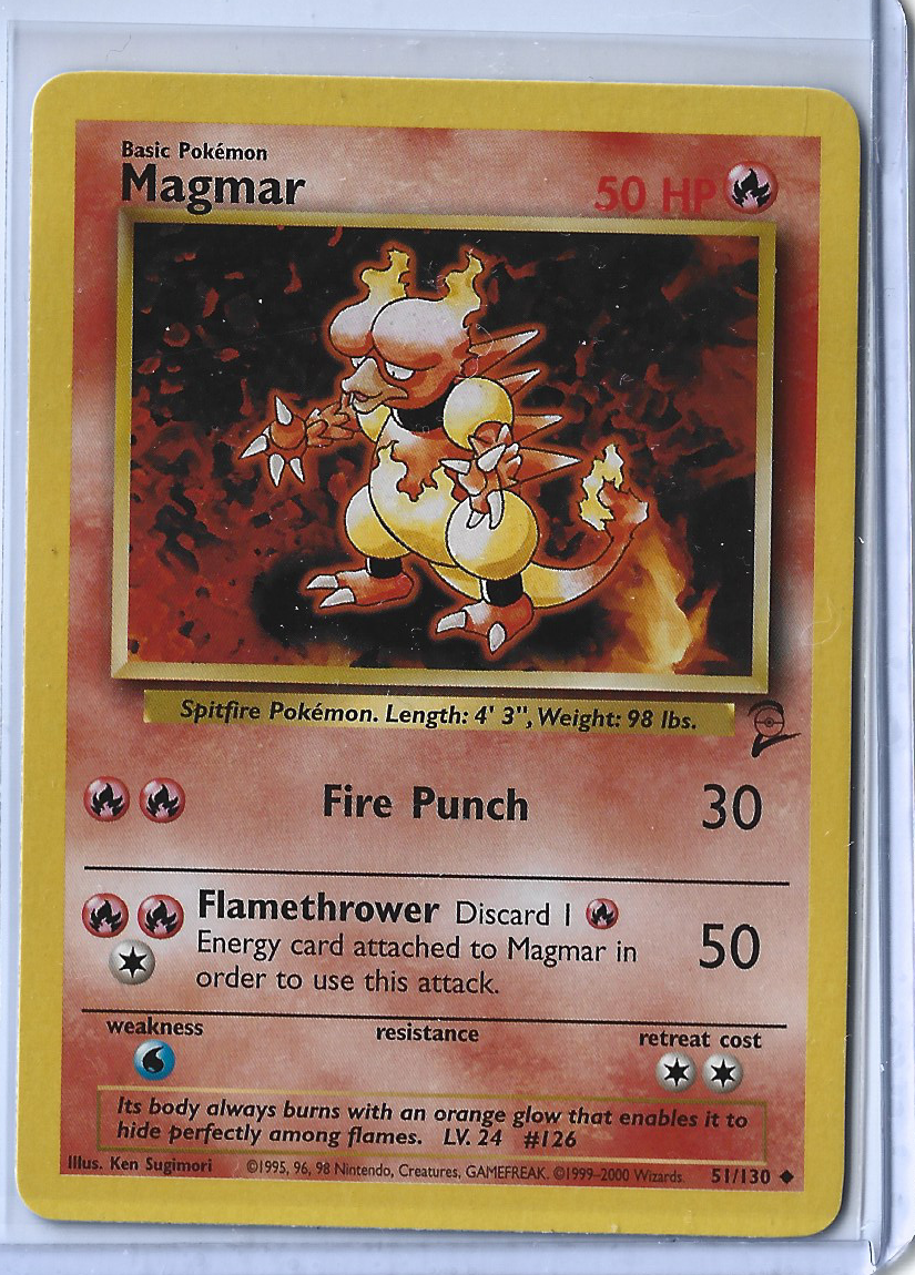 Base Set 2 51-130 Magmar