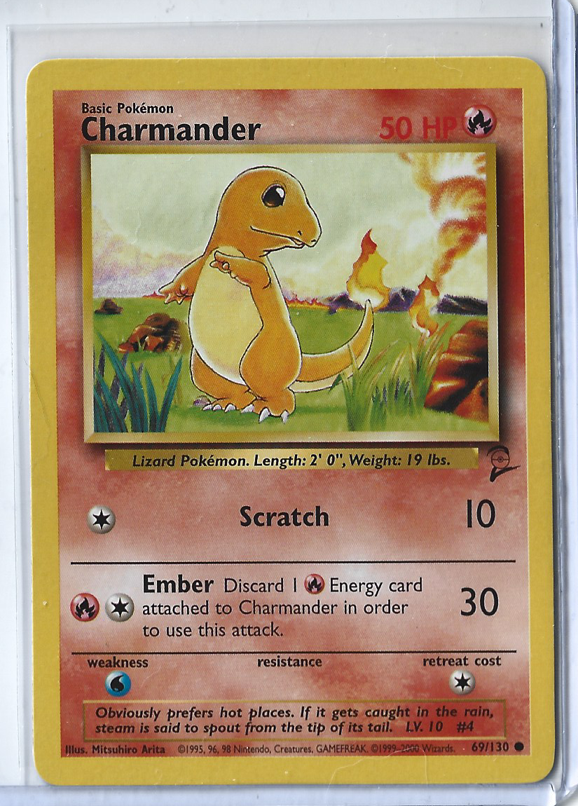 Base Set 2 69-130 Charmander