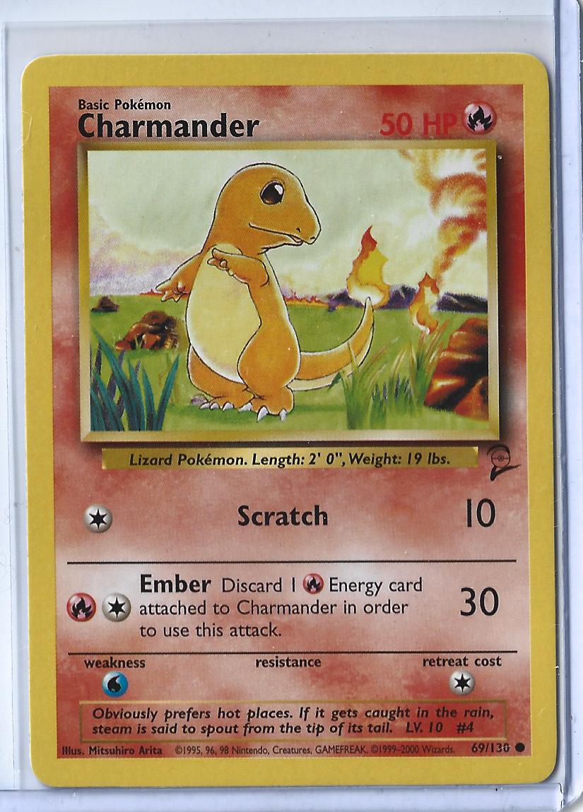 Base Set 2 69-130 Charmander