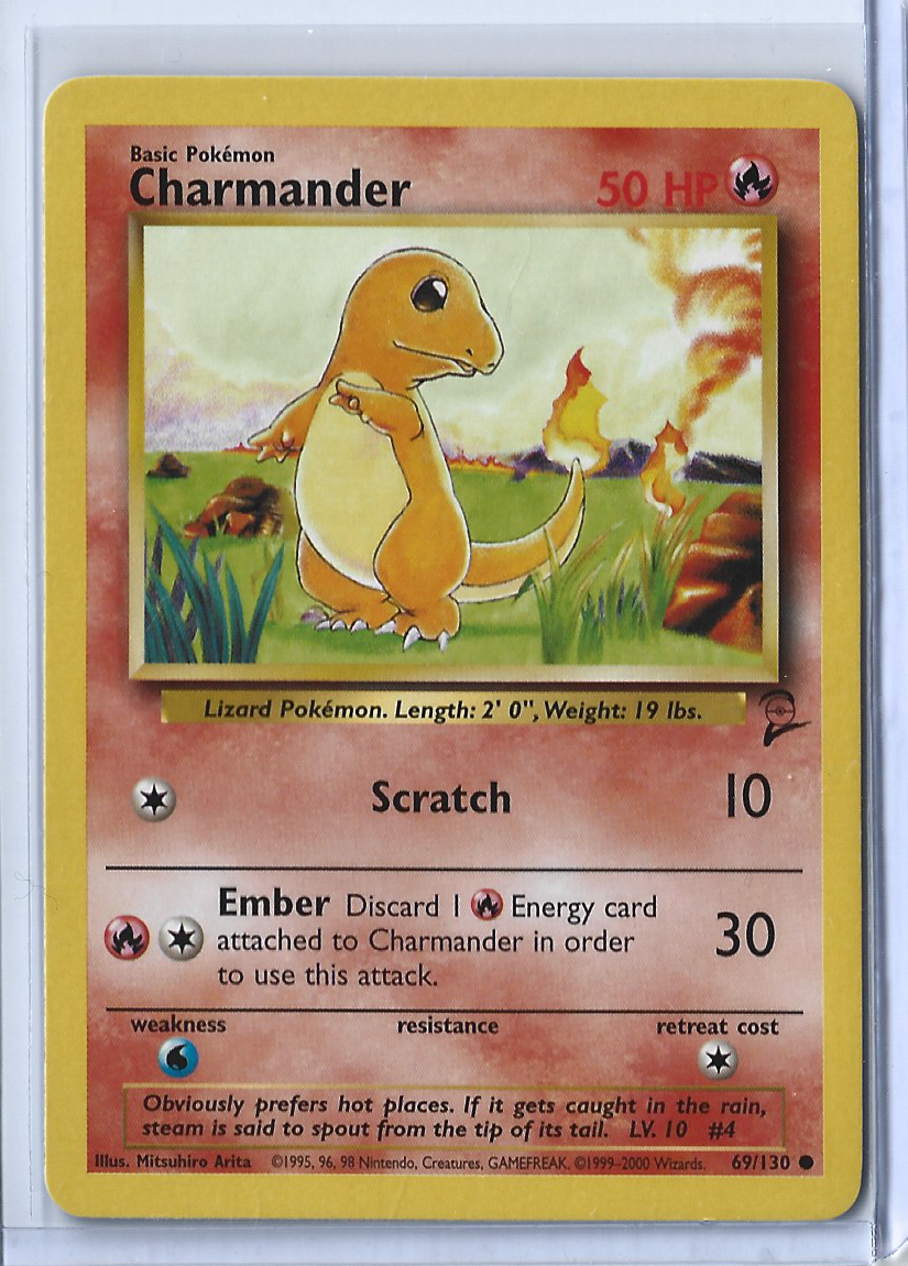 Base Set 2 69-130 Charmander
