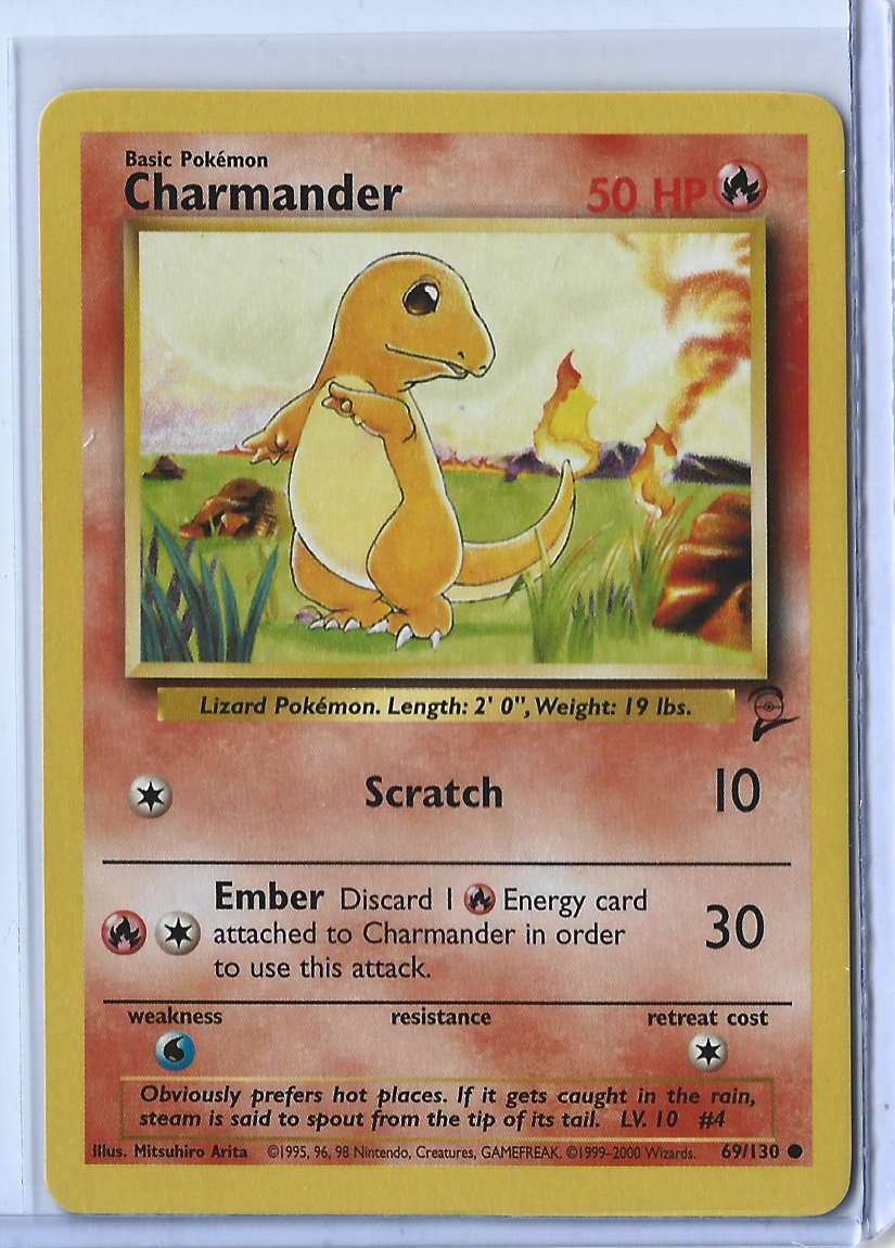 Base Set 2 69-130 Charmander