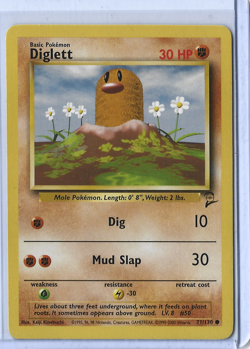 Base Set 2 71-130 Diglett