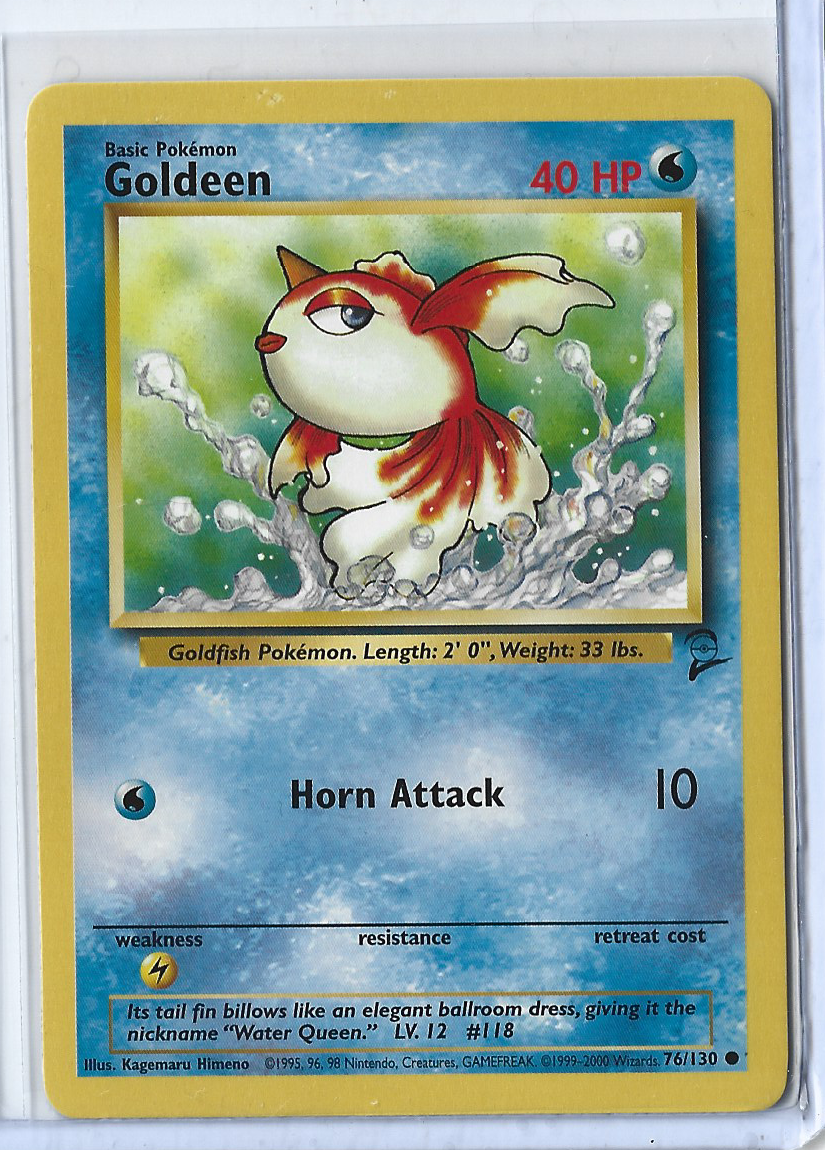 Base Set 2 76-130 Goldeen
