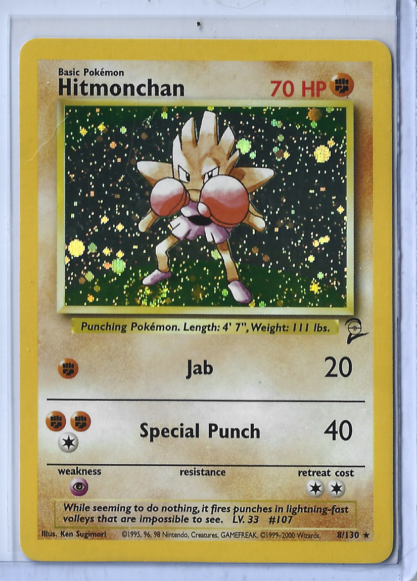 Base Set 2 8-130 Hitmonchan