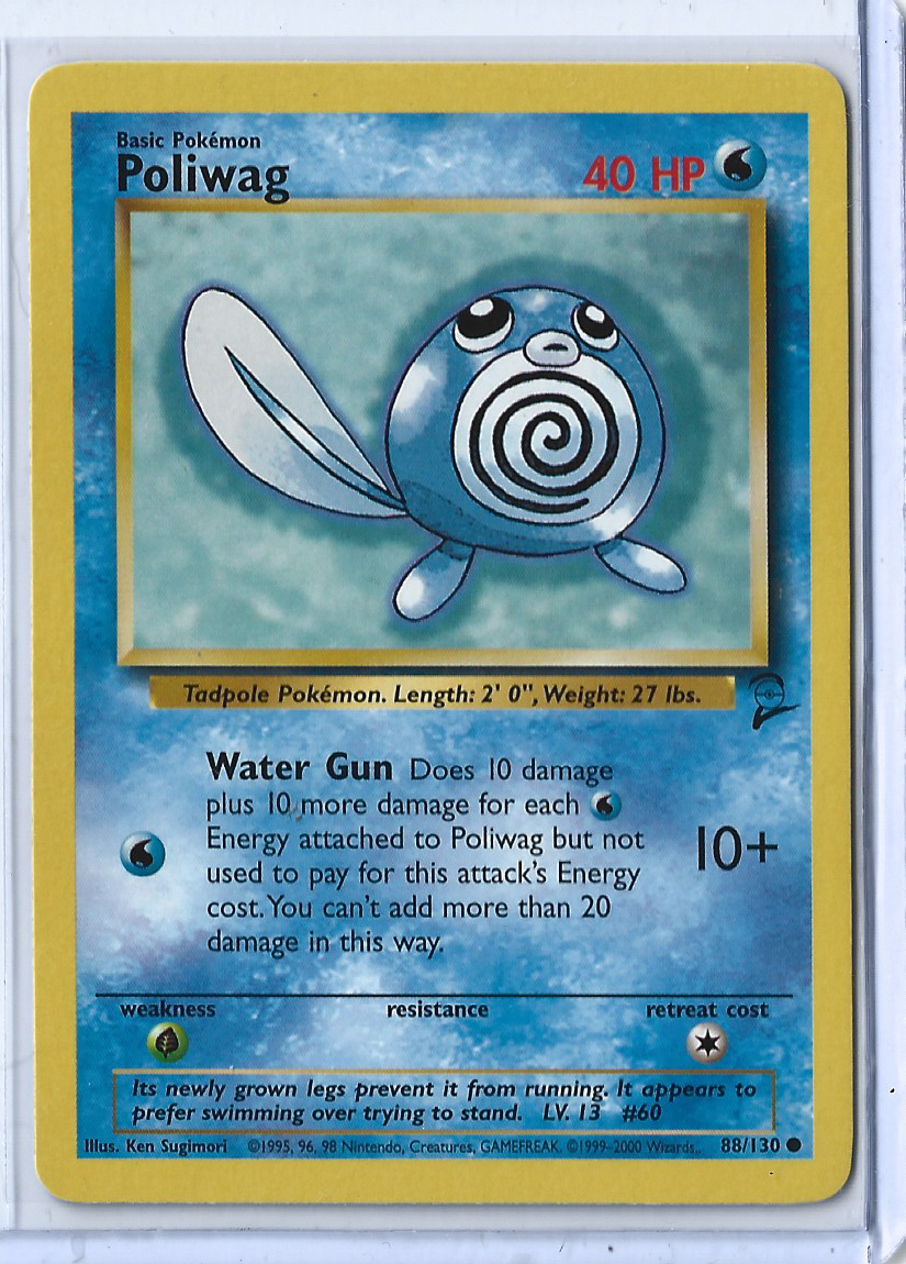 Base Set 2 88-130 Poliwag