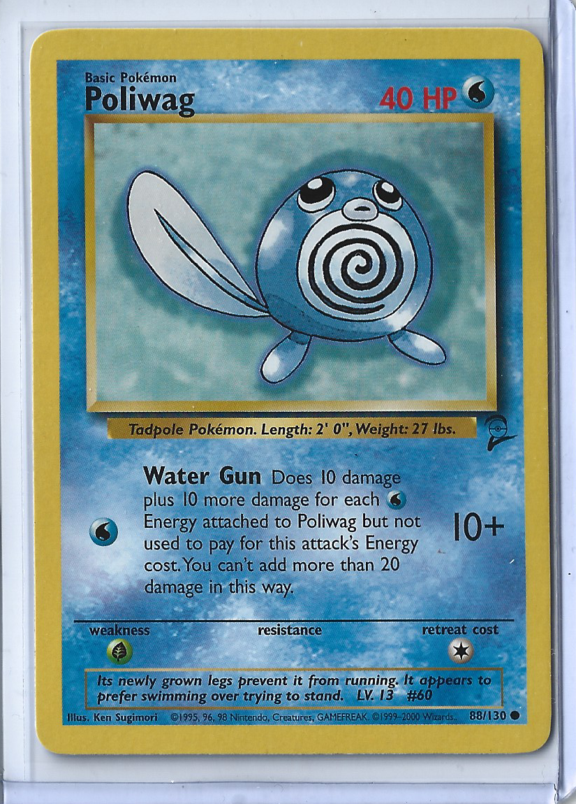 Base Set 2 88-130 Poliwag