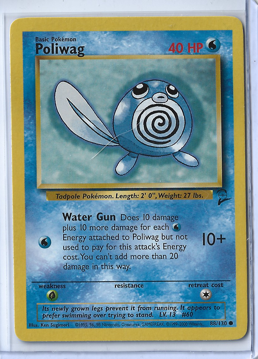Base Set 2 88-130 Poliwag