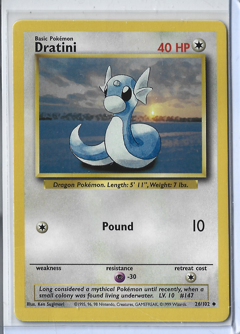 Unlimited Base Set 26-102 Dratini
