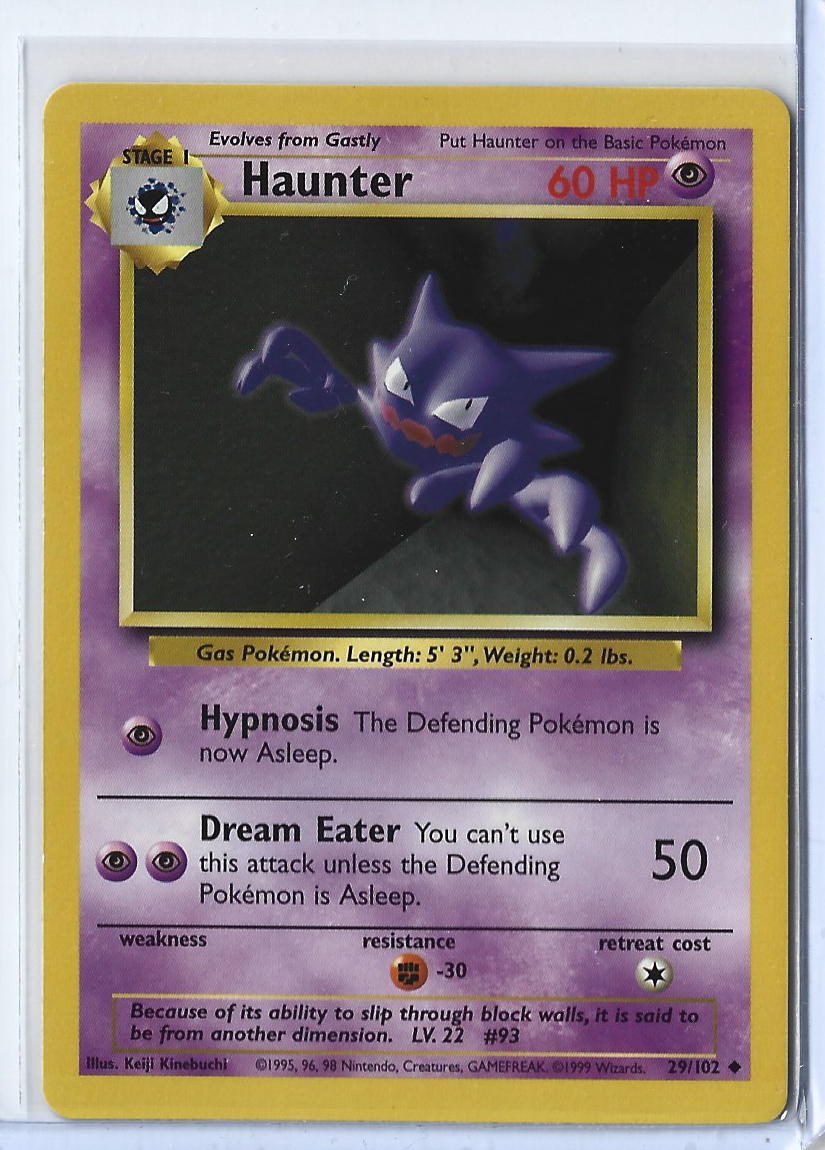 Unlimited Base Set 29-102 Haunter