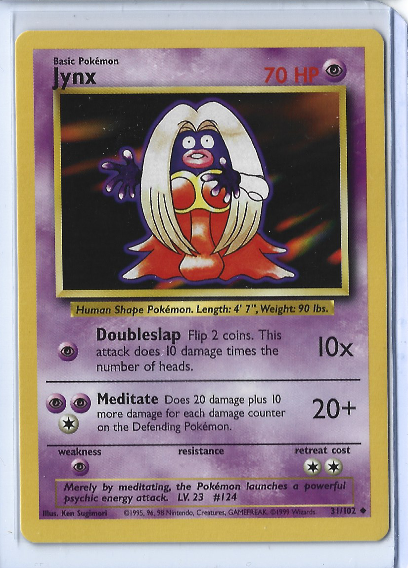 Unlimited Base Set 31-102 Jynx
