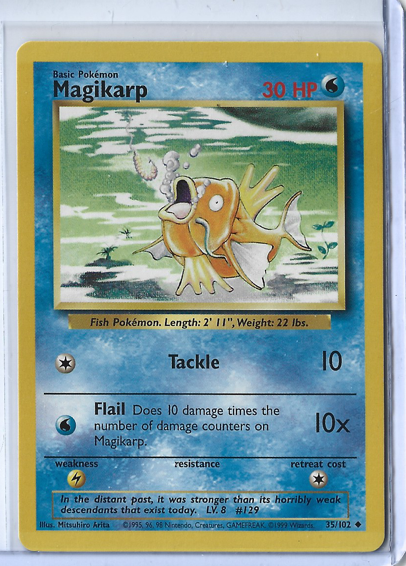 Unlimited Base Set 35-102 Magikarp