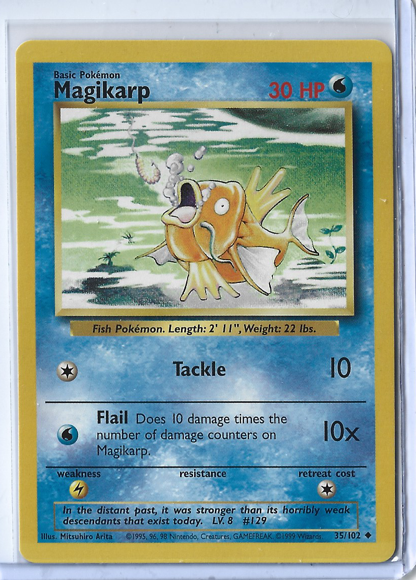 Unlimited Base Set 35-102 Magikarp