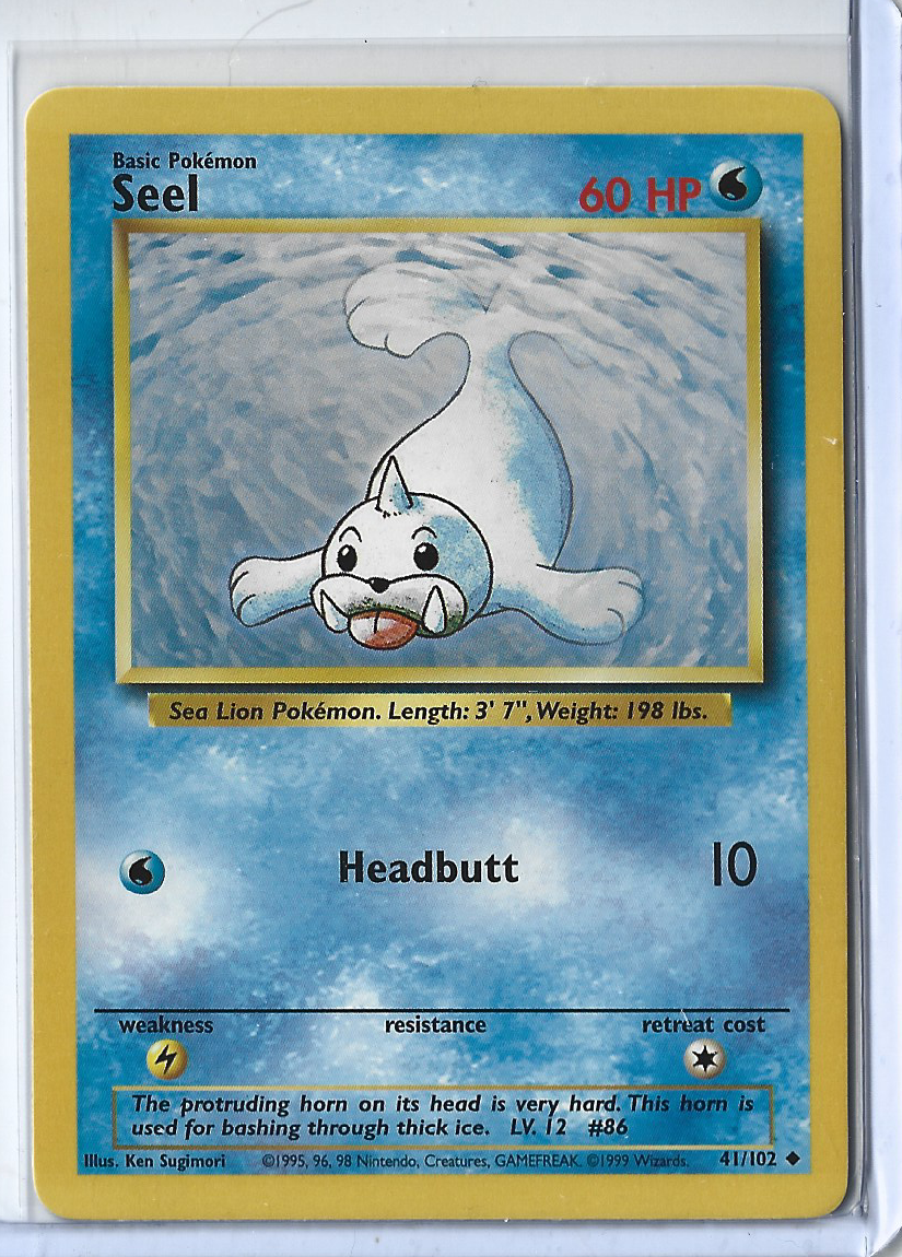 Unlimited Base Set 41-102 Seel