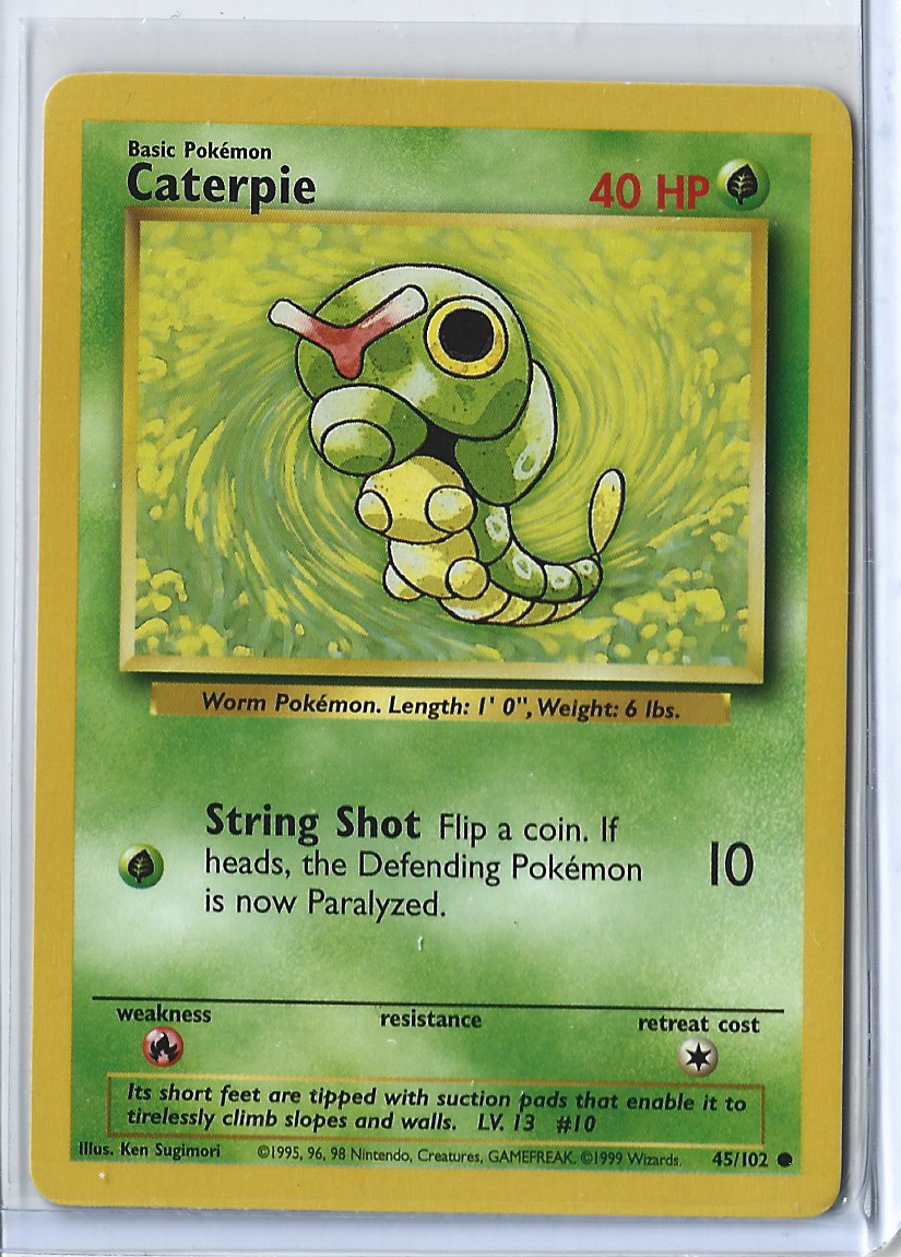 Unlimited Base Set 45-102 Caterpie