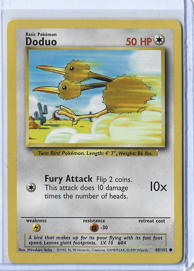 Unlimited Base Set 48-102 Doduo