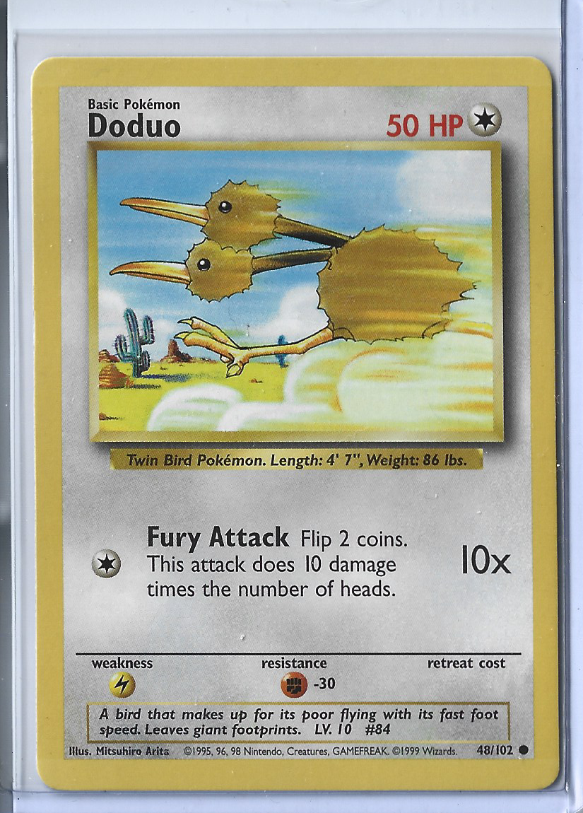 Unlimited Base Set 48-102 Doduo