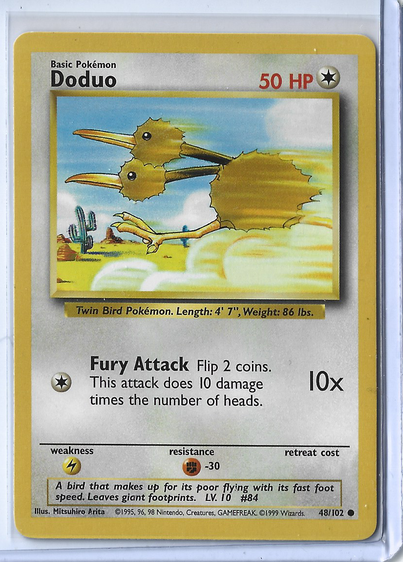 Unlimited Base Set 48-102 Doduo