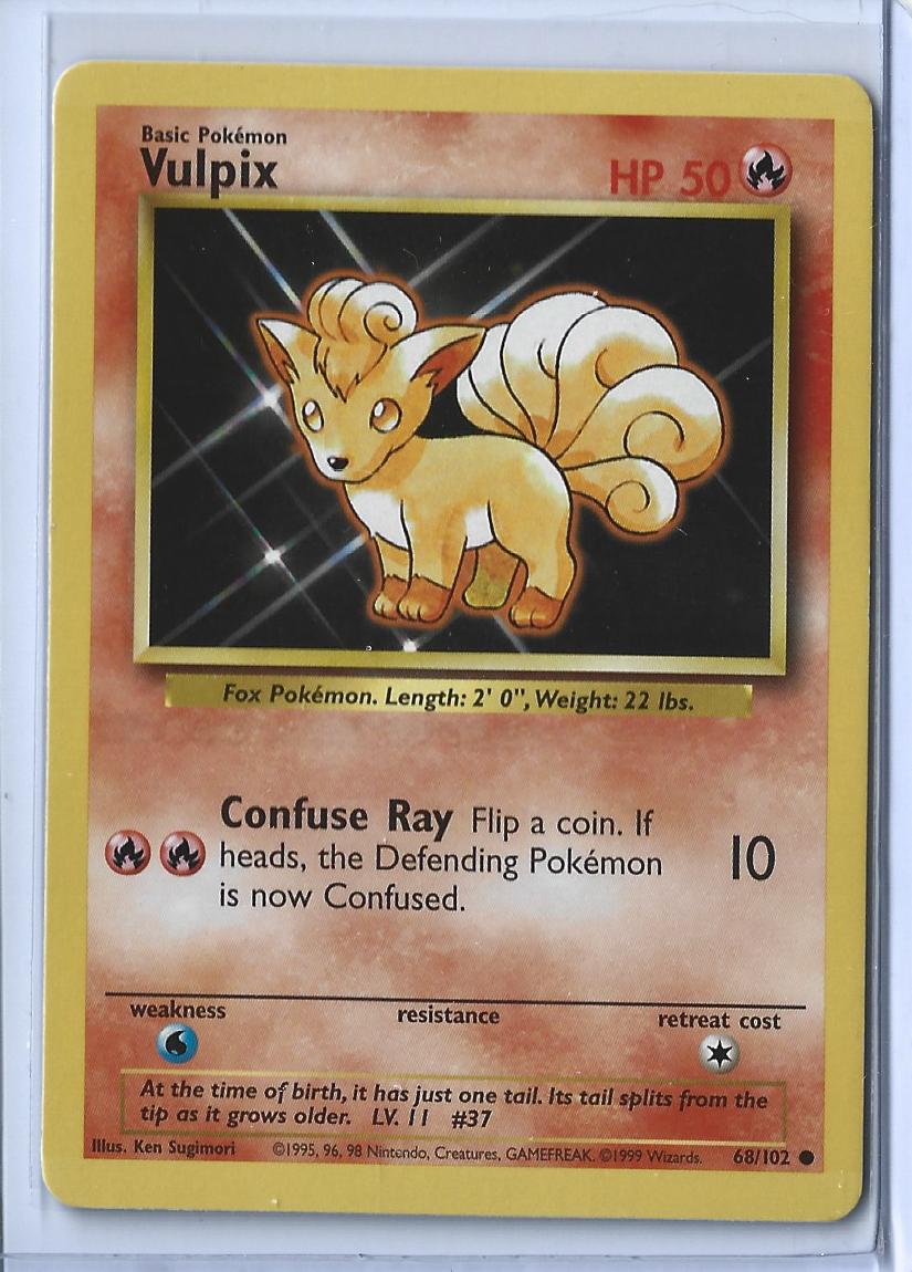Unlimited Base Set 68-102 Vulpix