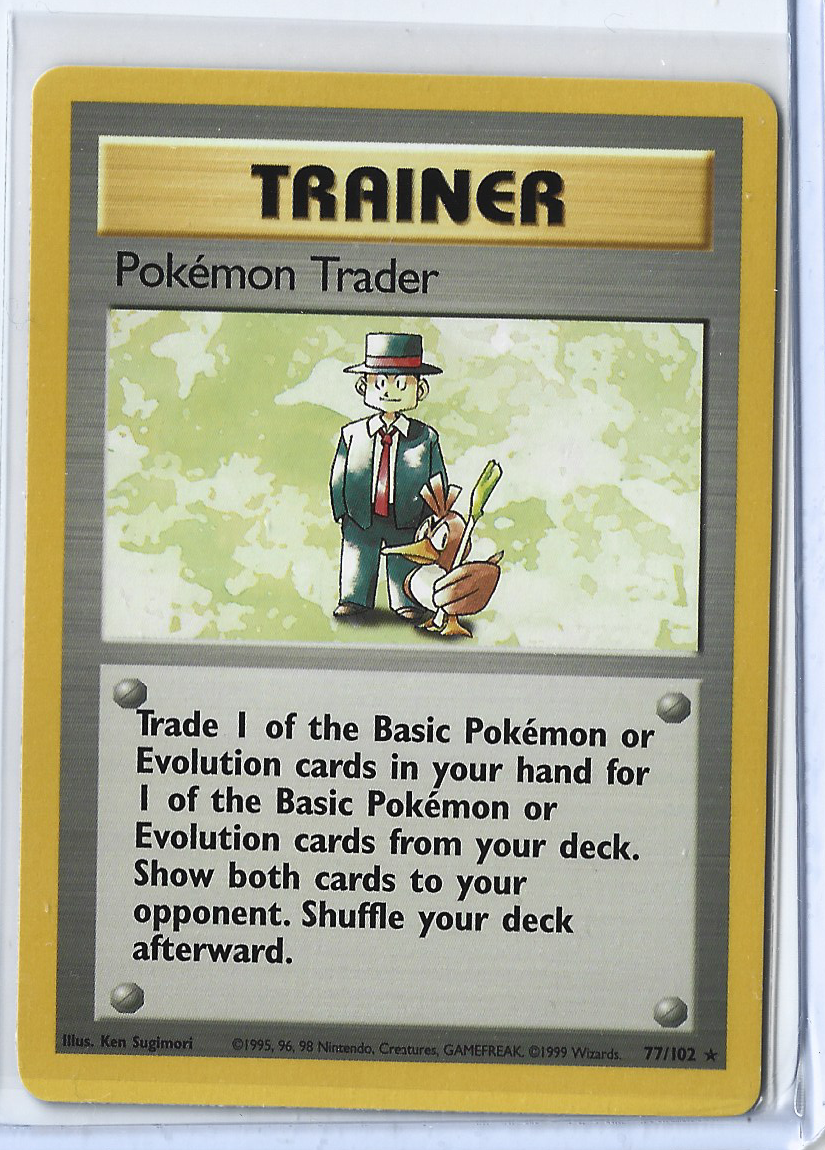 Unlimited Base Set 77-102 Trainer - Pokemon Trader