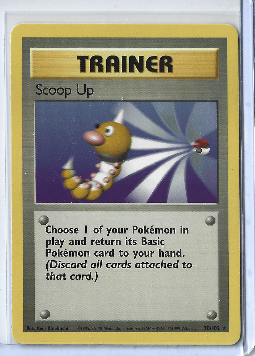 Unlimited Base Set 78-102 Trainer - Scoop Up