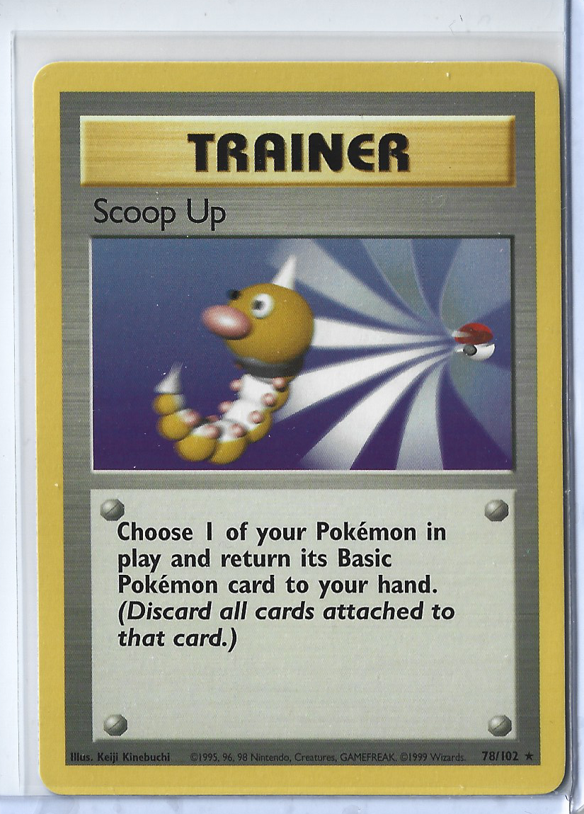 Unlimited Base Set 78-102 Trainer - Scoop Up