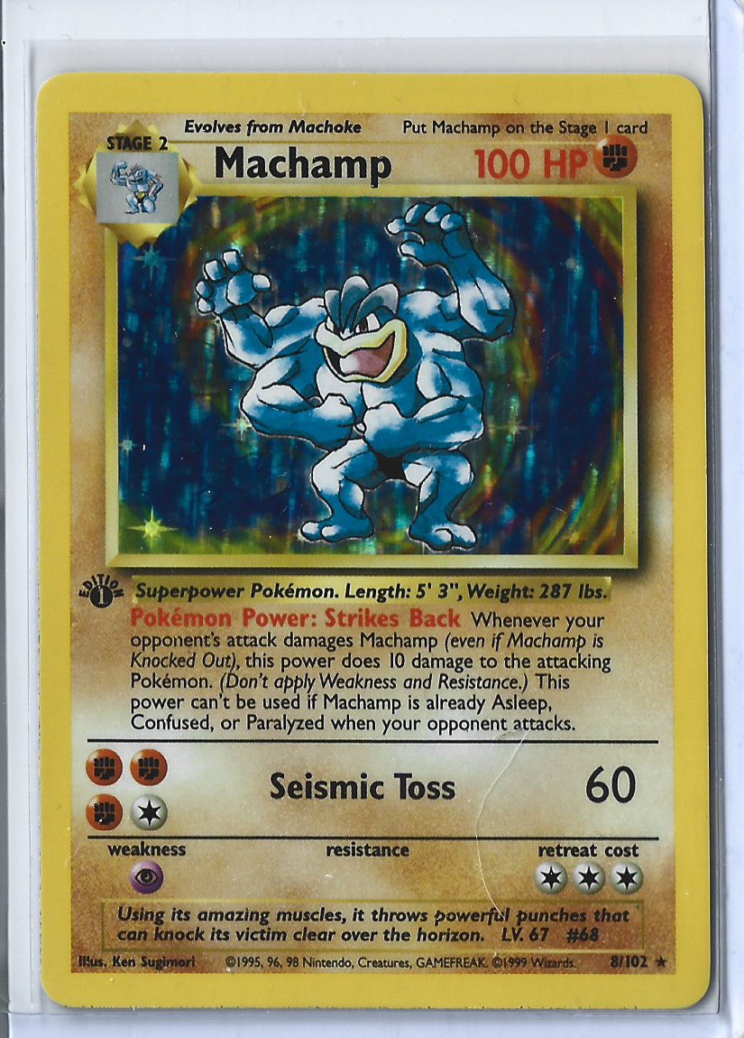 Unlimited Base Set 8-102 Machamp