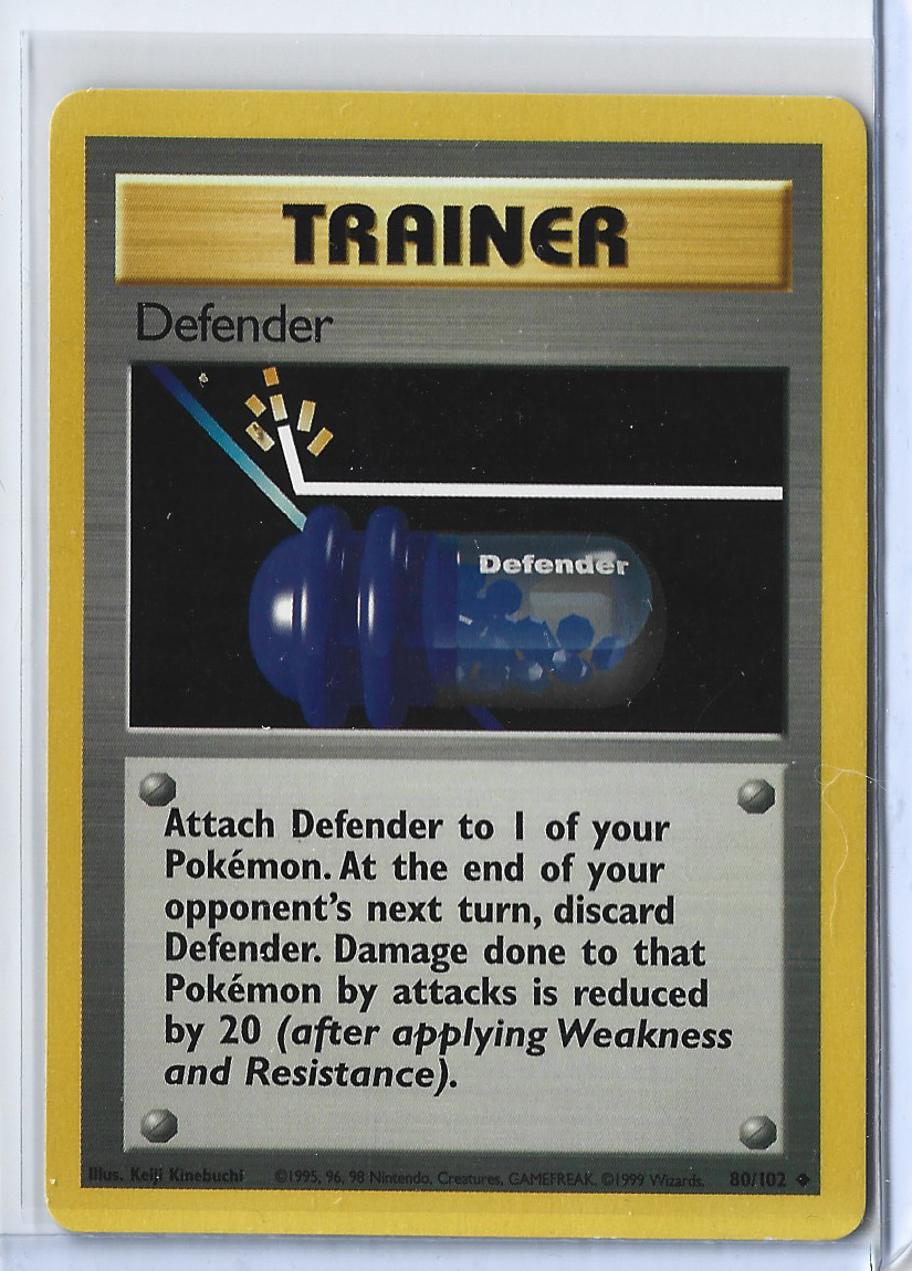 Unlimited Base Set 80-102 Trainer - Defender