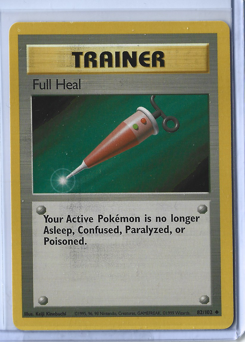 Unlimited Base Set 82-102 Trainer - Full Heal