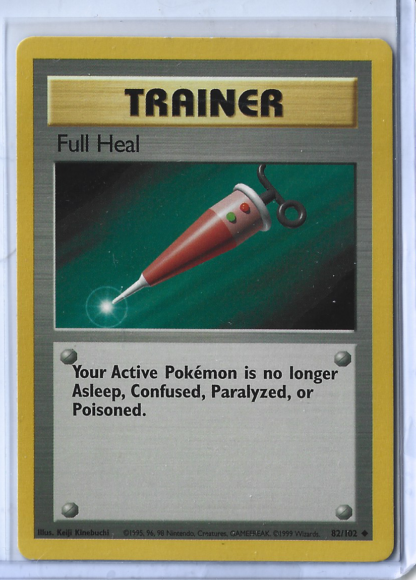Unlimited Base Set 82-102 Trainer - Full Heal