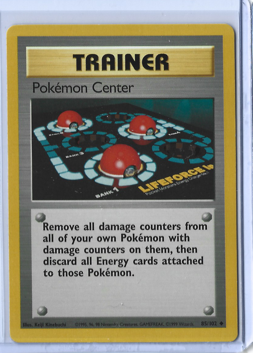 Unlimited Base Set 85-102 Trainer - Pokemon Center