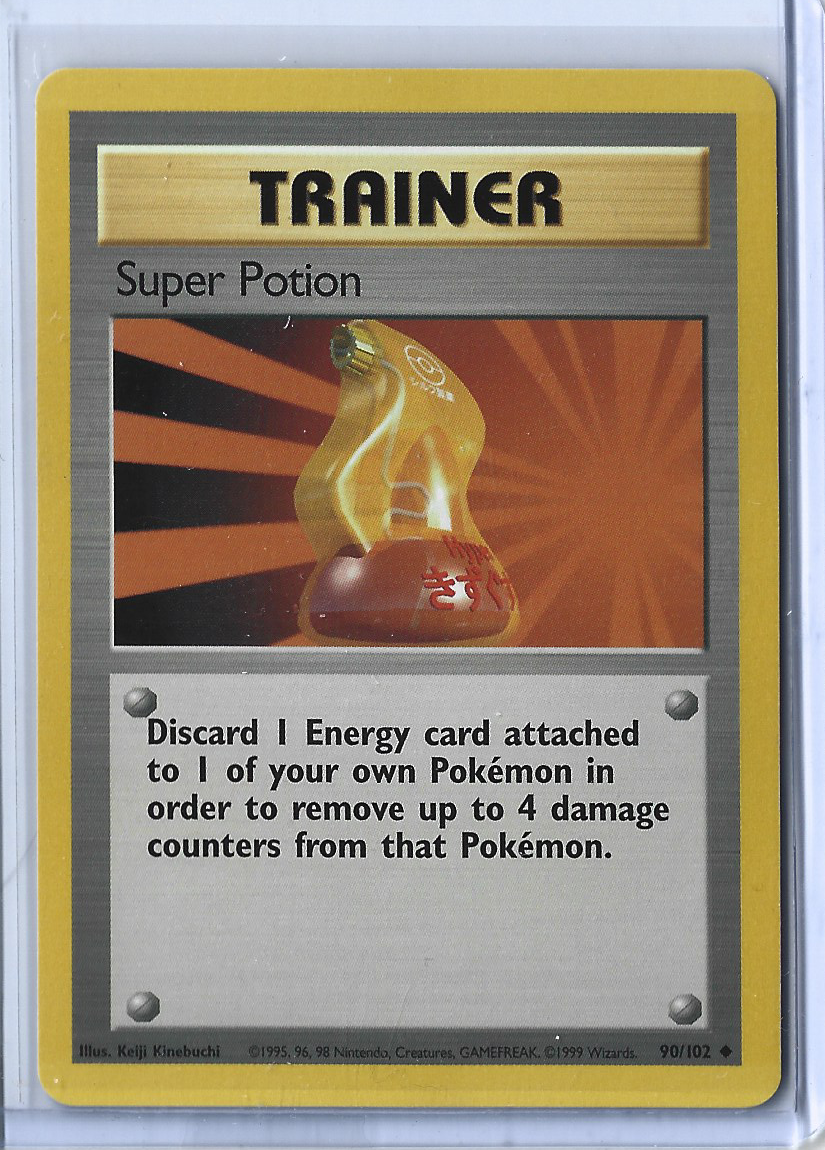 Unlimited Base Set 90-102 Trainer - Super Potion