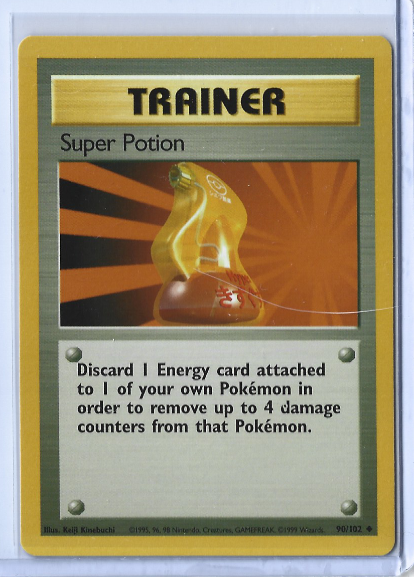Unlimited Base Set 90-102 Trainer - Super Potion