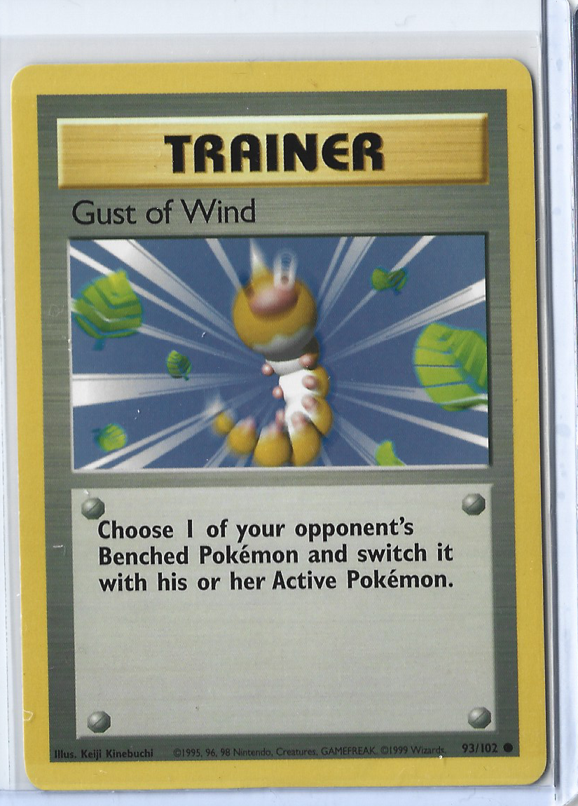 Unlimited Base Set 93-102 Trainer - Gust of Wind