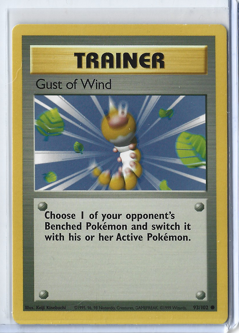 Unlimited Base Set 93-102 Trainer - Gust of Wind