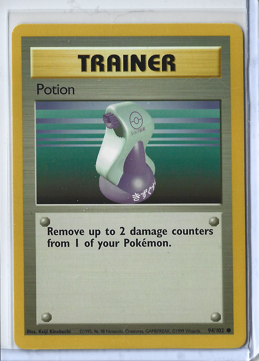 Unlimited Base Set 94-102 Trainer - Potion