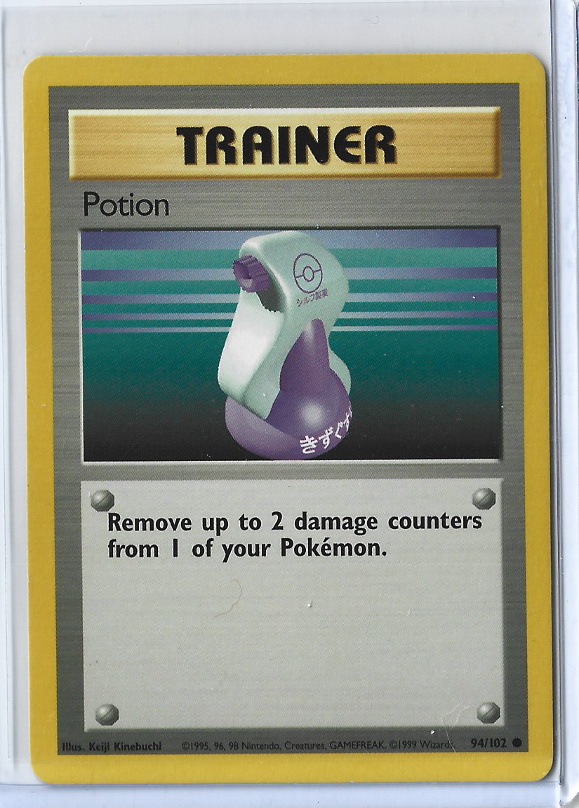 Unlimited Base Set 94-102 Trainer - Potion